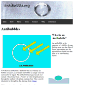 Tablet Screenshot of antibubble.org